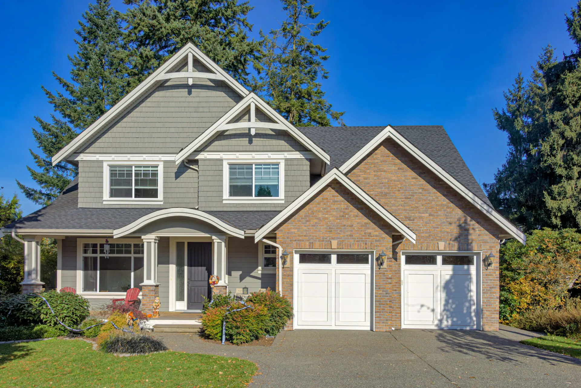 Residential house in a suburb.